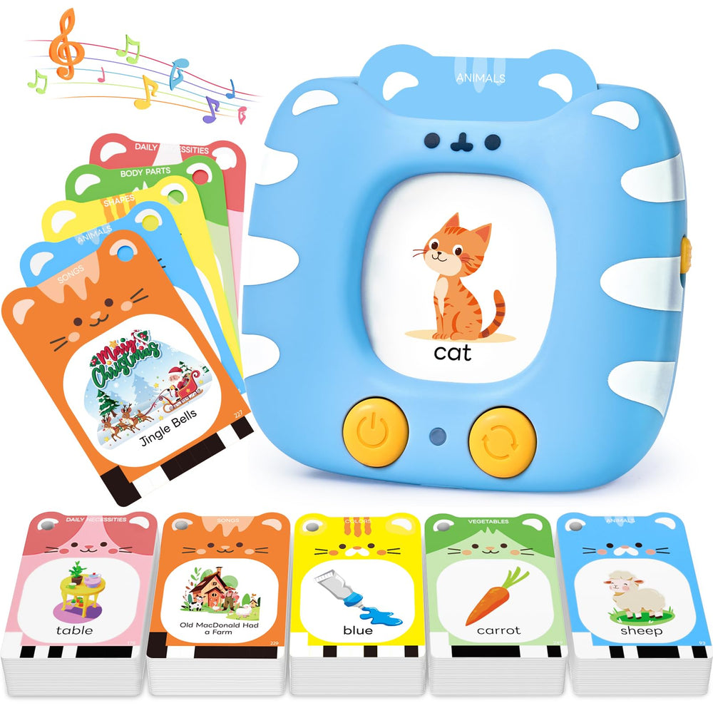 JoyCat alphabet flash cards with reader support early letter recognition
