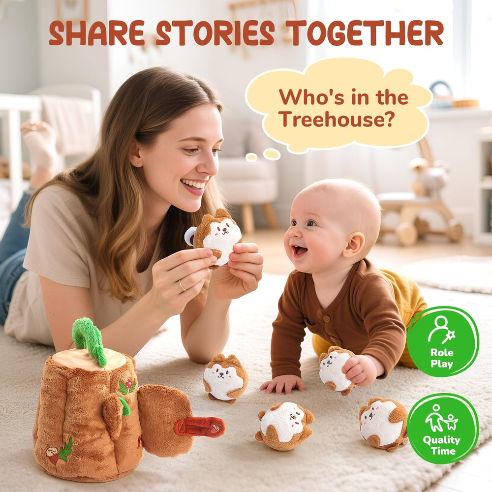 JoyCat forest-themed treehouse creates a cozy, engaging play environment.