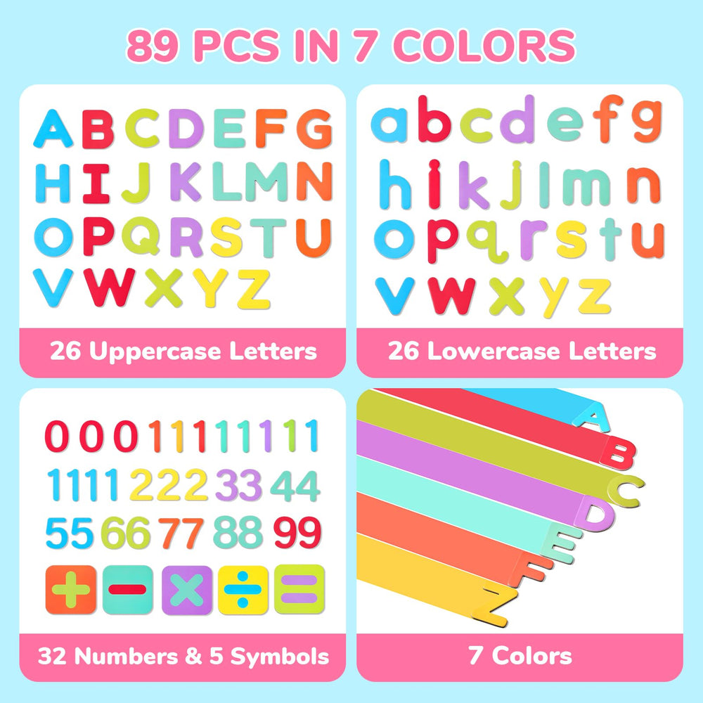 JoyCat uppercase letters sized 2.44 inches for easy handling