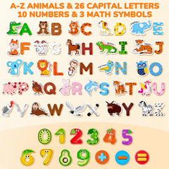 JoyCat uppercase letters magnets support early spelling and recognition.