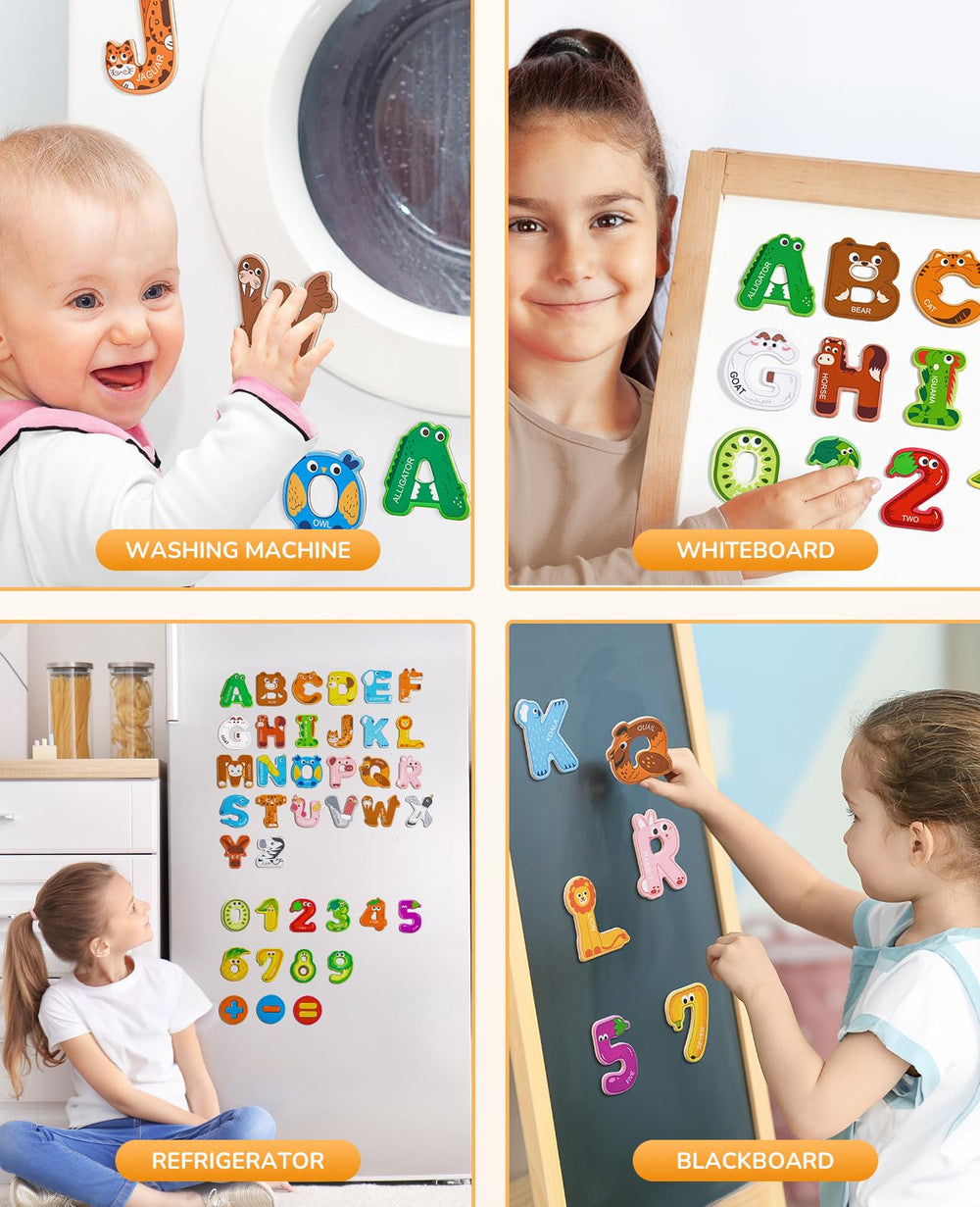 JoyCat toddler hands grip the thick pieces for improved fine motor skills.