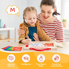JoyCat tracing board with smooth edges ensures safe play and exploration