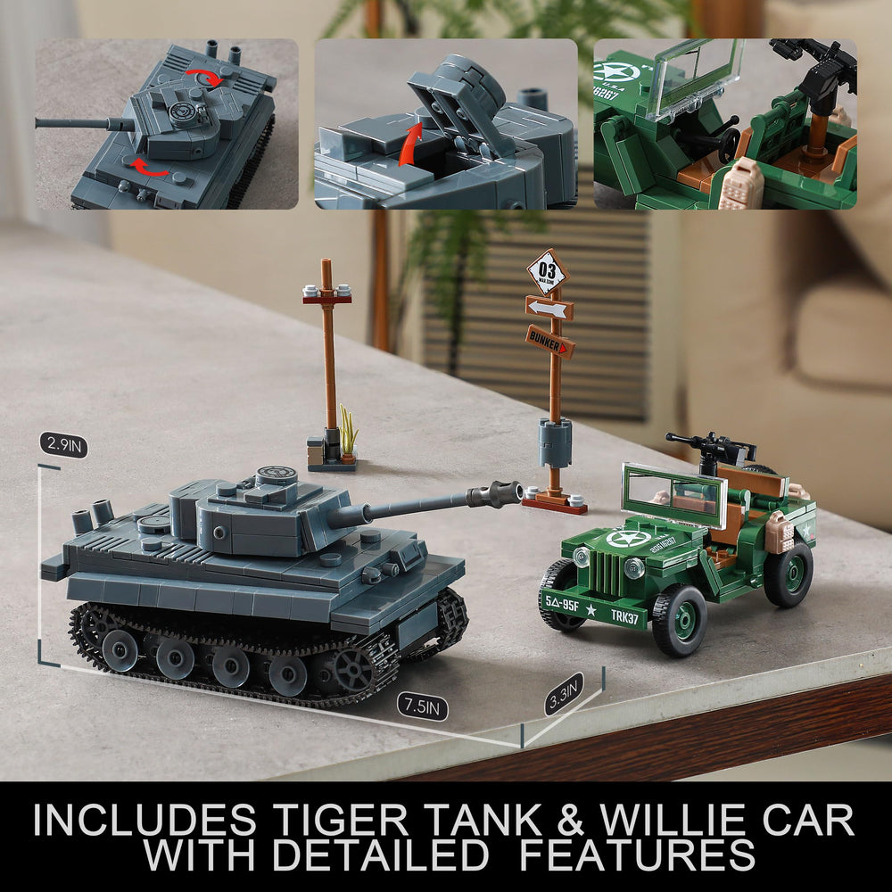 JOYCOLI bombed-house with removable floors for dramatic dioramas.