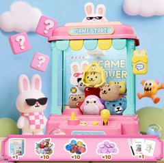 Joyfox mini claw machine plush prizes create a cozy rewarding grab-and-go toy moment