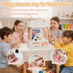 Joyfox Snow Hut Mini Claw Machine gift box showcases premium packaging for gifting moments.