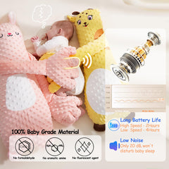 Joyfubabe machine-washable plush for easy cleaning.