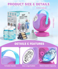 Joyfuture durable ABS construction ensures safe, sturdy bubble play.