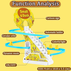 JOYGETIN nine yellow ducks provide varied climbing action and visual appeal.