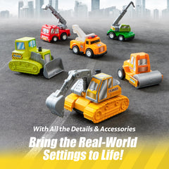 JOYIN transport truck pull-back vehicle encourages storytelling and motor skill use
