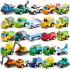 JOYIN pull-back fire engine for toddlers boosts imaginative play and motor coordination