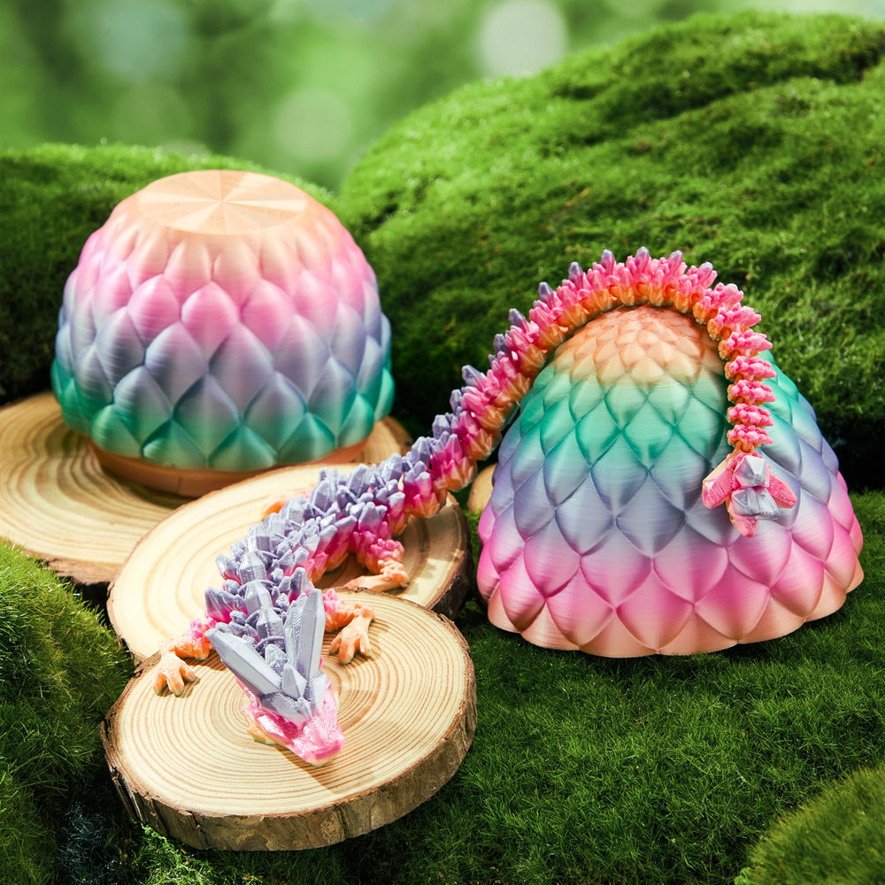 JOYIN 3d-printed-dragon-collection display invites curious minds to explore fantasy worlds.