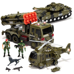 JOYIN 3in1 missile truck front view for imaginative play