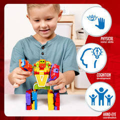 JOYIN Alphabots education-toy suitable for holiday gifts and classroom prizes