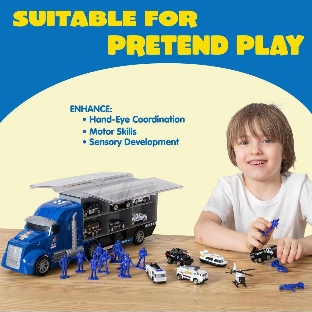 JOYIN armored car mini toy delivers durable build for long-lasting play