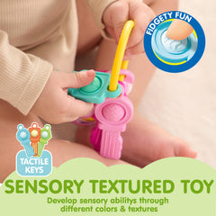 JOYIN car keys teether supports early number recognition 1-3