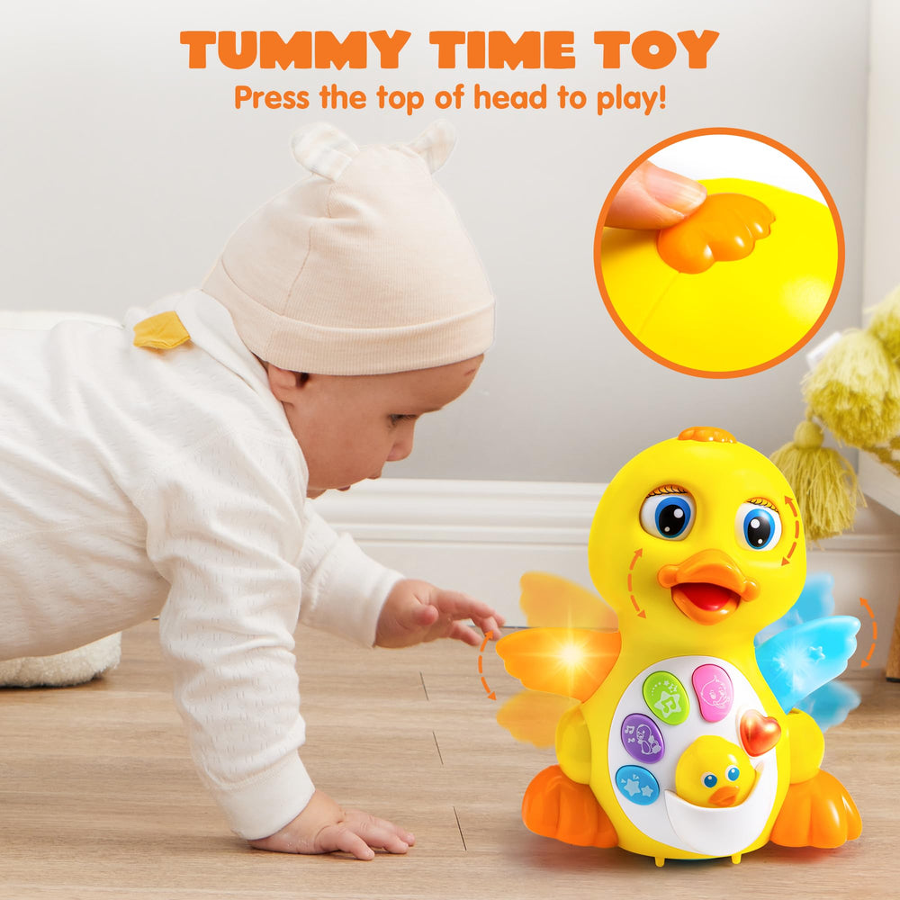 JOYIN Baby Duck crawling motion engaging baby in movement