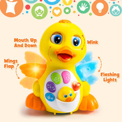 JOYIN Baby Duck top head button activates dance and interaction