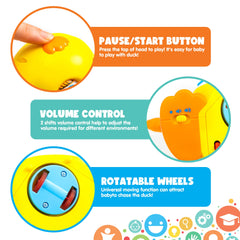 JOYIN Baby Duck volume control on the foot for safe listening