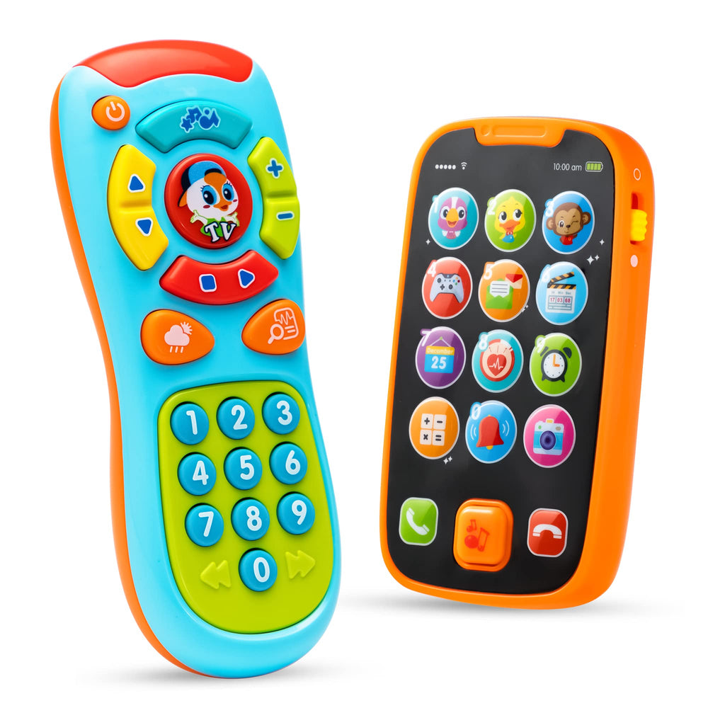 JOYIN baby learning phone front view fosters imaginative pretend play for toddlers