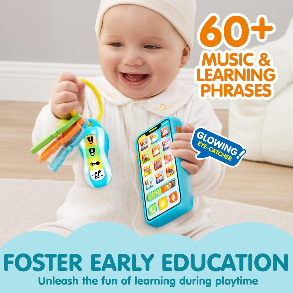 JOYIN light-up image showcases engaging buttons that attract toddler attention during play.