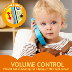 JOYIN volume control image conveys safe listening with adjustable volume for little ears.