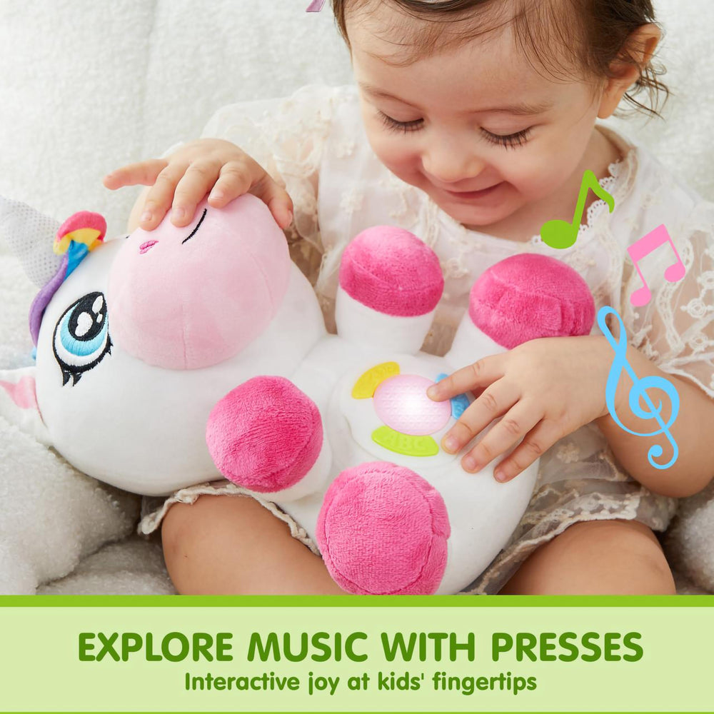 JOYIN baby soft plush with music provides engaging sensory stimulation for infants