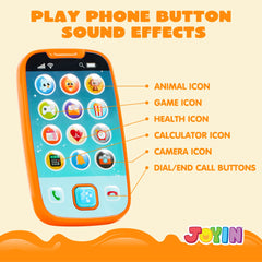 JOYIN child-safe ABS plastic remote and phone for safe play