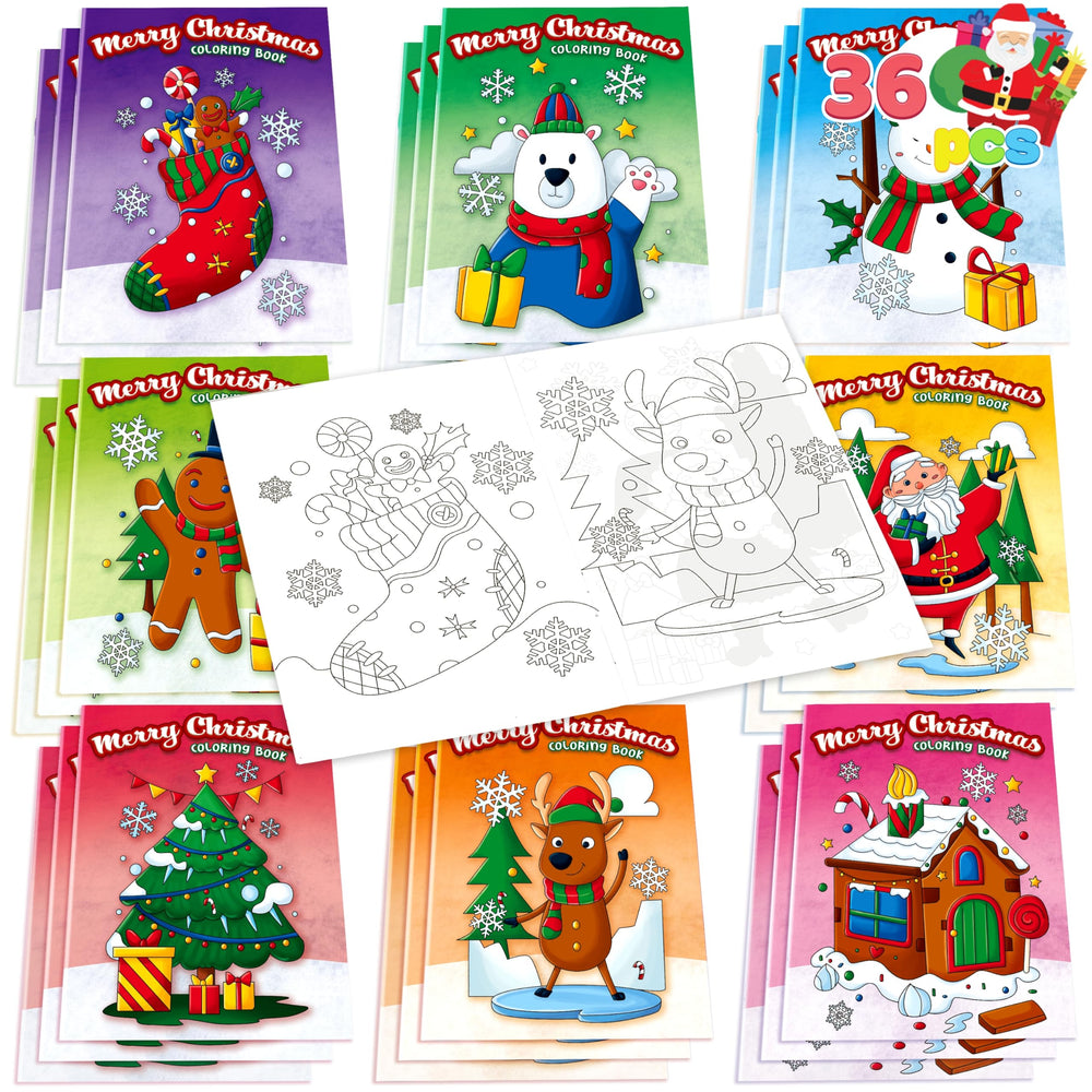 JOYIN stockings cover as a stocking stuffer-friendly coloring page