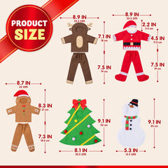 JOYIN Christmas tree doll costume ideal for imaginative play and photos.