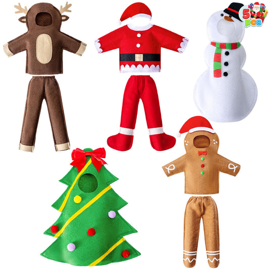 JOYIN snowman doll costume for festive dress-up and playtime.