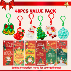 JOYIN Christmas pop toy stocking design promotes focus and easy sharing at gatherings.