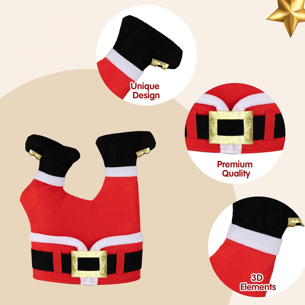 JOYIN Christmas Santa hats offer funny party accessory for year-end celebrations