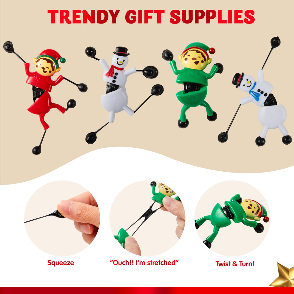 JOYIN Christmas sticky hands on a window for versatile surface play