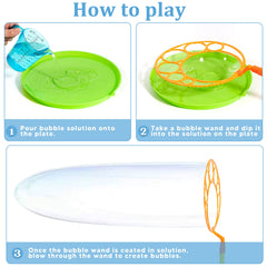 JOYIN concentrated bubble solution bags provide ready refills