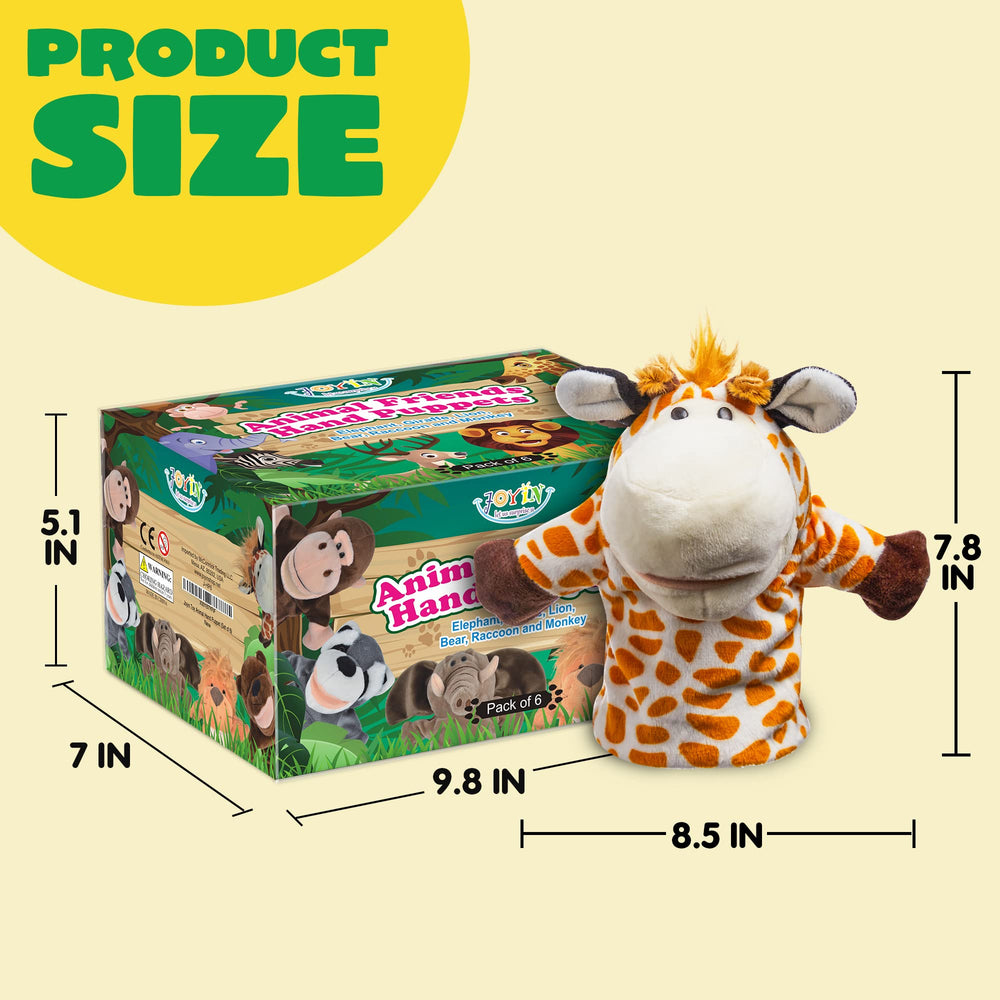 JOYIN cow hand puppet ideal for classroom storytelling