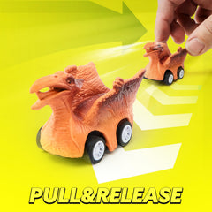 JOYIN dinosaur truck with simulated sounds enhances engagement during playtime.
