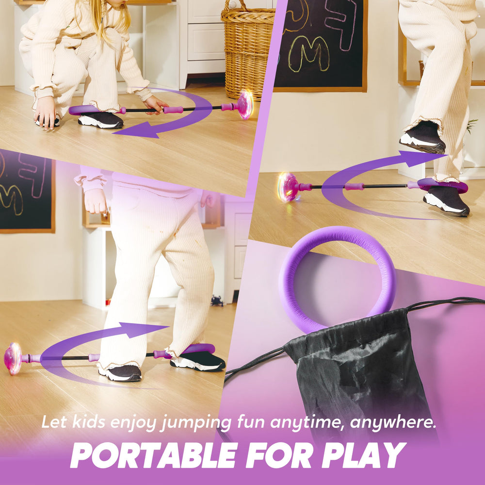 JOYIN lights powered by motion, no batteries required for glow.