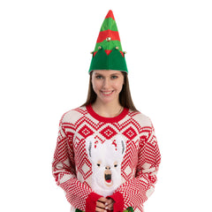 JOYIN kid wearing elf hat during festive activity