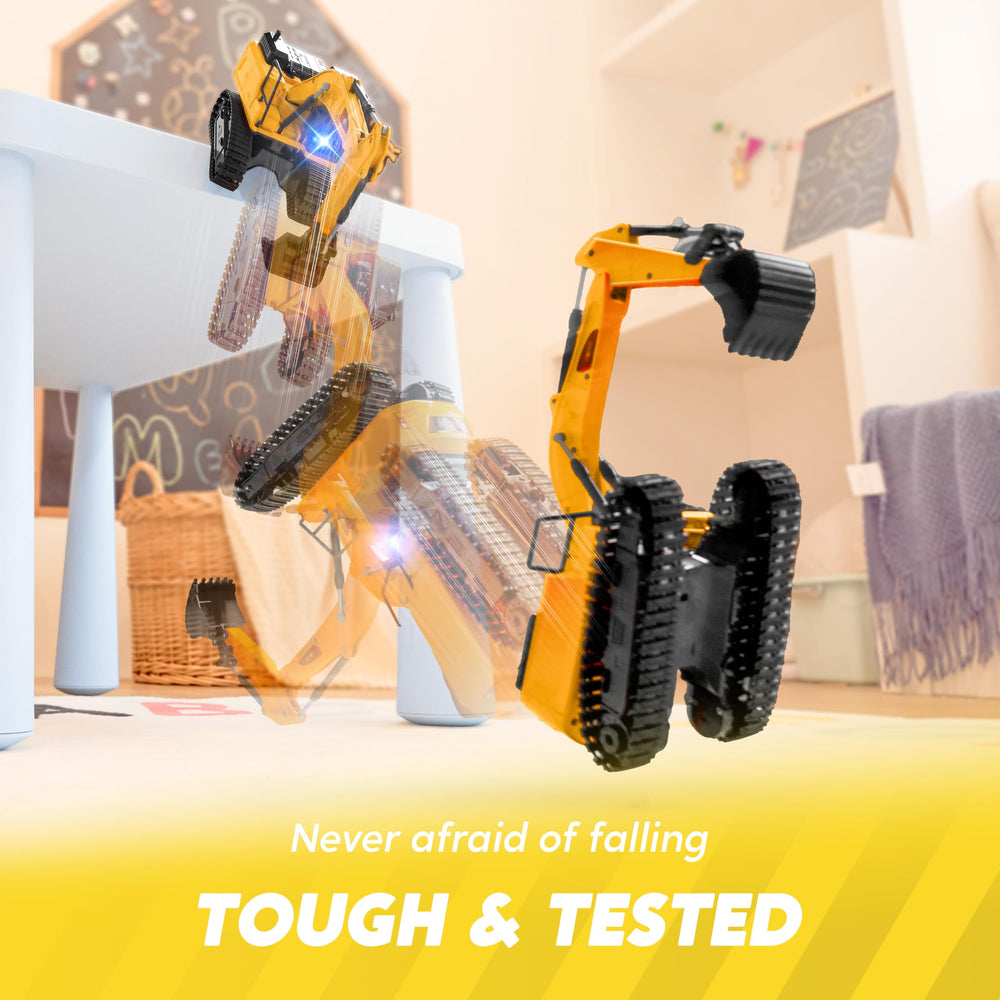 JOYIN excavator toy detailed control panel for precise moves