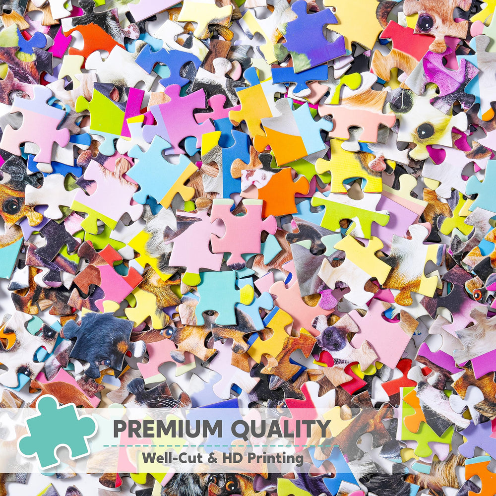 JOYIN 300-piece puzzle for kids and adults during mindful focus time
