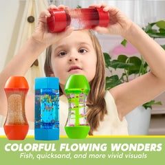 JOYIN fidget tubes kids hands-on play promotes focus and fine motor skills.