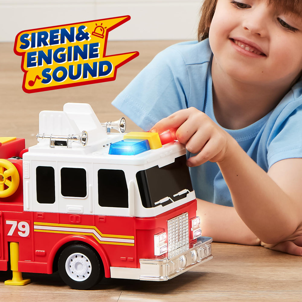 JOYIN fire truck hose storage drum keeps gear organized after adventures