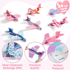 JOYIN foam airplanes lightweight and kid-friendly for safe play.