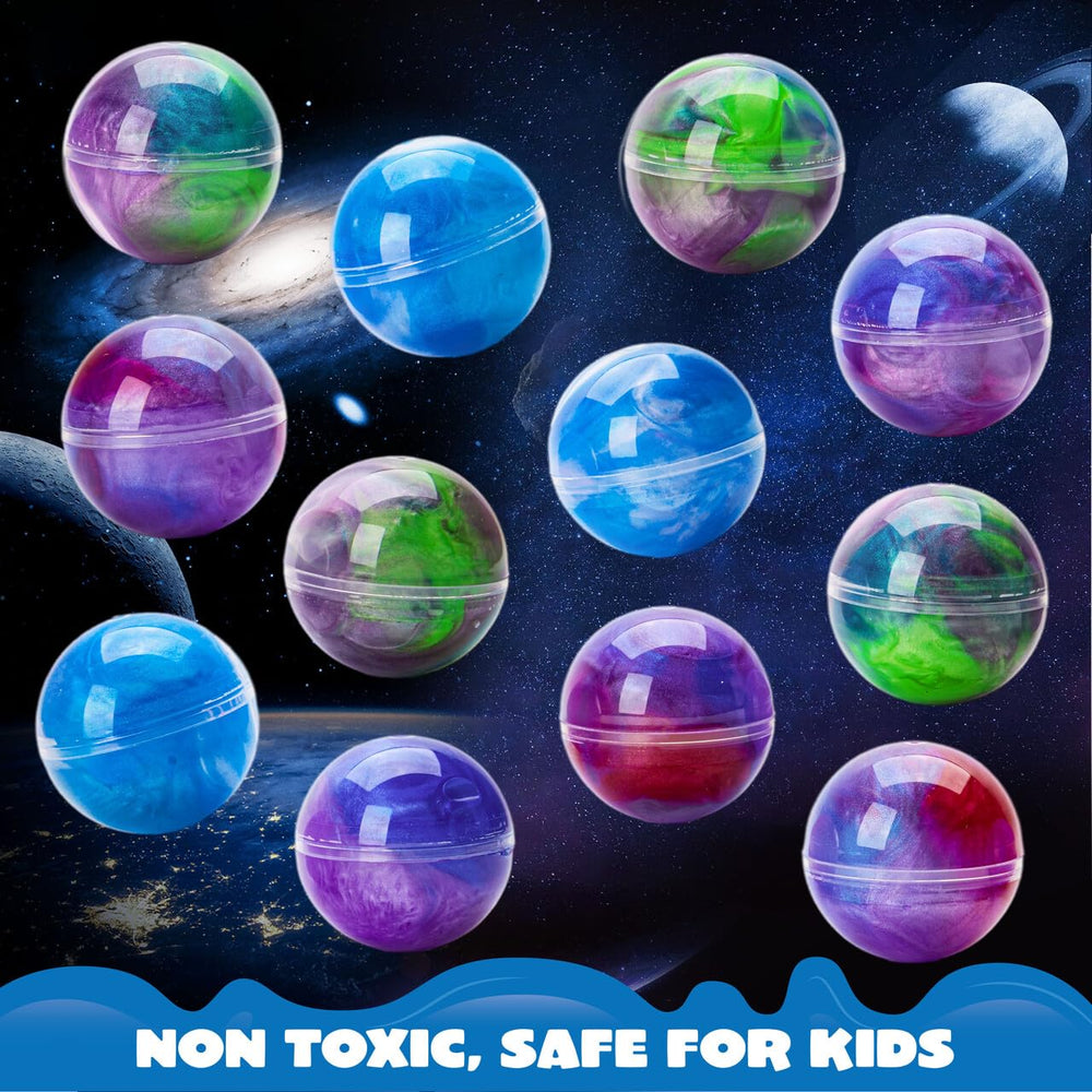 JOYIN galaxy slime ball with glitter accents for visual appeal and play.