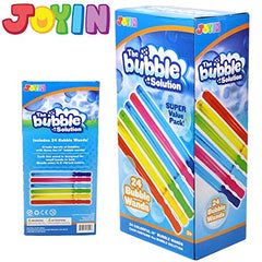 JOYIN giant bubble maker bottle, 4 oz, quick setup for instant bubbles.