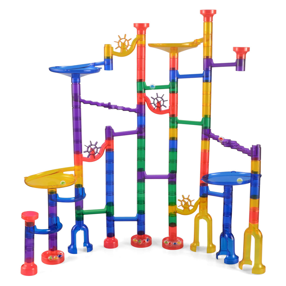 Gift-ready JOYIN marble run set for curious builders