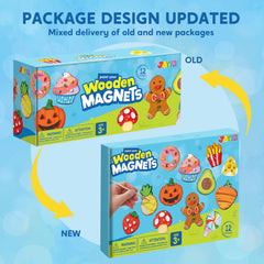 JOYIN kids painting magnets in action encourage imaginative play.