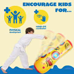 JOYIN inflatable target with weighted base supports stable indoor/outdoor use.