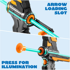 JOYIN LED bow in action showcasing dynamic indoor lighting modes