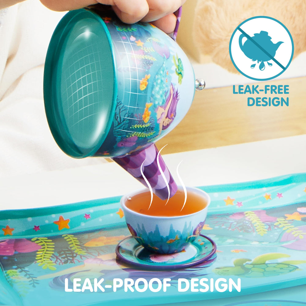JOYIN Mermaid Tea Party Small Plates ideal for snacks during play